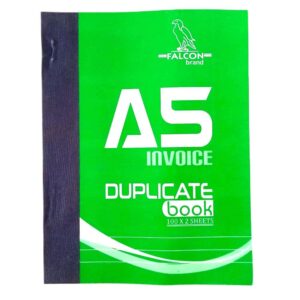 Falcon A5 Invoice Book 100X2 Sheets