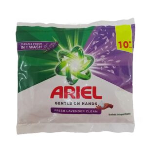 Ariel Fresh Lavender Clean Synthetic Detergent Powder 20gms