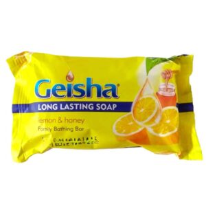 Geisha Lemon and Honey Long Lasting Family Bathing Soap 125g