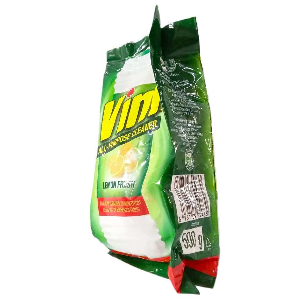 Vim Lemon Fresh All Purpose Cleaner Sachet 500gms