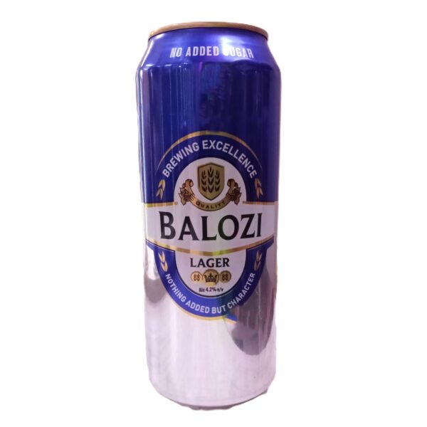 Balozi Lager Can 500ml(Alc 4.2%)