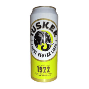 Tusker Lager Can 500ml(Alc 4.2%)