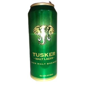 Tusker Malt Lager Can 500ml(Alc 5%)