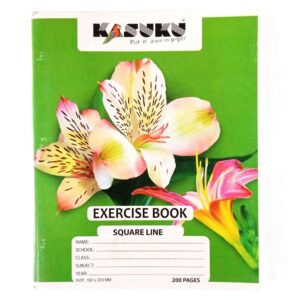 Kasuku Square Line Exercise Book 200 Pages