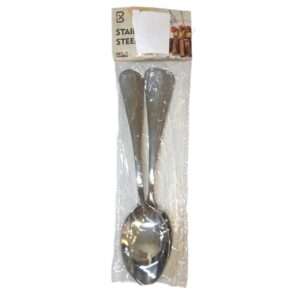Heavy Stainless Steel Table Spoons 6pc