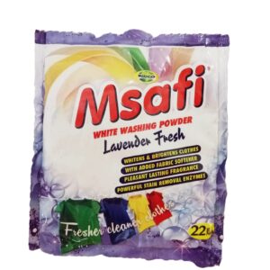 Msafi Lavender Fresh White Washing Powder 22g